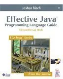 Effective Java Programming Language Guide