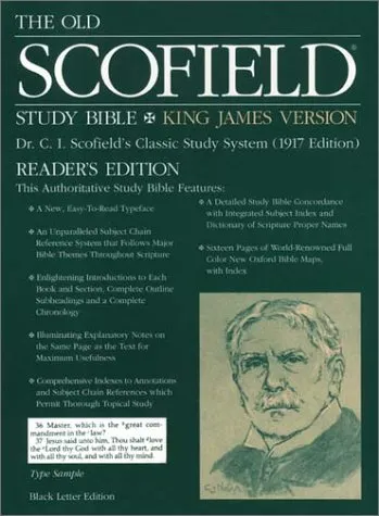 The Old ScofieldRG Study Bible, KJV, Reader