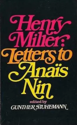 Letters to Anaïs Nin