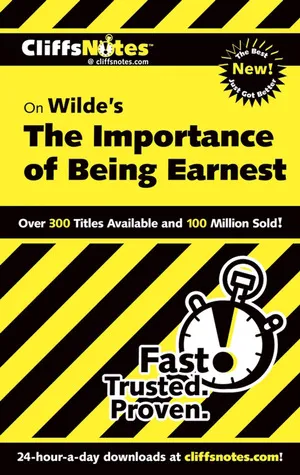 CliffsNotes Wilde's The Importance of Being Earnest