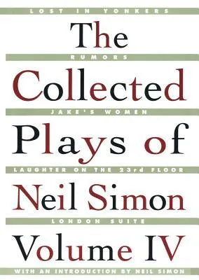 The Collected Plays, Vol. 4