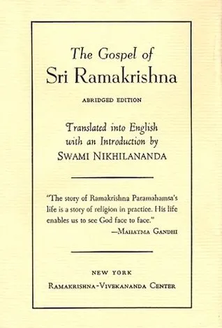 Gospel of Sri Ramakrishna