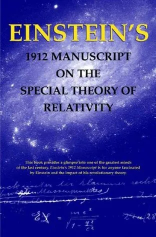 1912 Manuscript on the Special Theory of Relativity