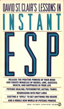 David St. Clair's Lessons in Instant ESP