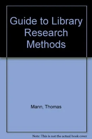 A Guide to Library Research Methods