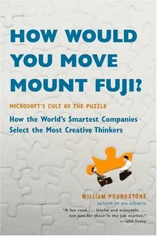 How Would You Move Mount Fuji? Microsoft