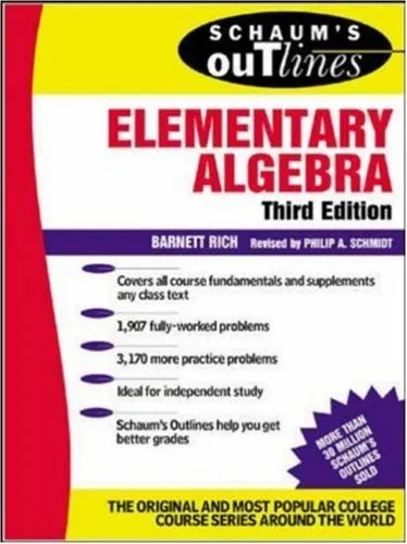 Schaum's Outline of Elementary Algebra