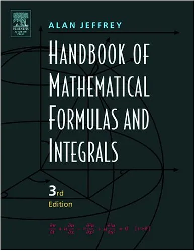 Handbook of Mathematical Formulas and Integrals