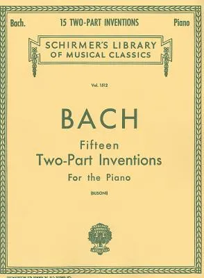 15 Two-Part Inventions (Busoni): Piano Solo, Arr. Busoni