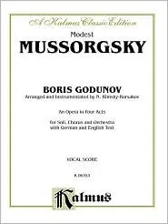 Boris Godunov: German, English Language Edition, Vocal Score