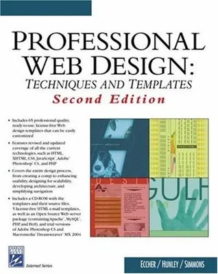 Professional Web Design: Techniques and Templates (Internet Series) (Charles River Media Internet)