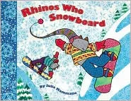 Rhinos Who Snowboard