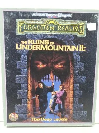 The Ruins of Undermountain II: The Deep Levels (Forgotten Realms)