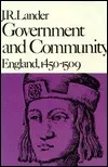 Government and Community: England, 1450-1509