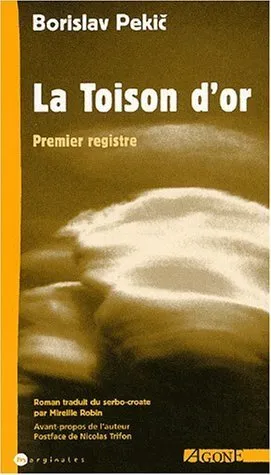 La Toison d'or. Premier registre