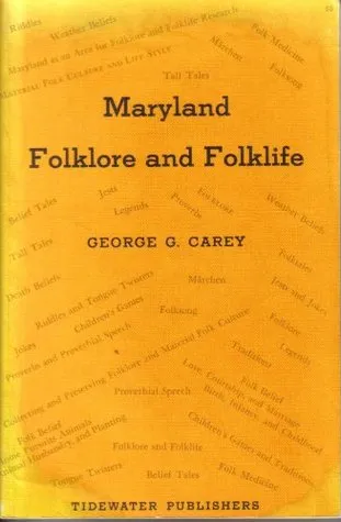 Maryland folk legends and folk songs,