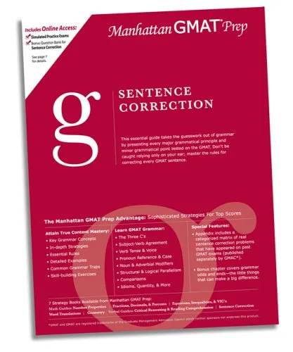 Sentence Correction GMAT Preparation Guide