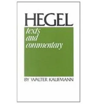 Texts and Commentary: Hegel