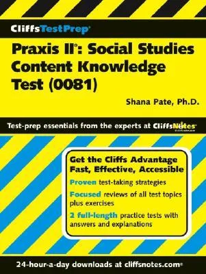 CliffsTestPrep Praxis II: Social Content Knowledge Test: (0081)