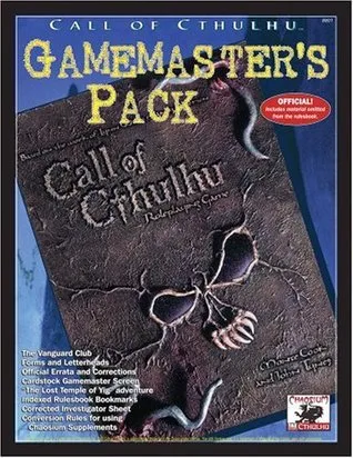 Call of Cthulhu Gamemaster's Pack