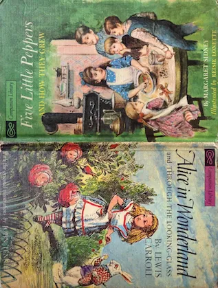 Five Little Peppers / Alice in Wonderland (Companion Library)