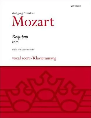 Requiem: Vocal Score: Vocal Score/Klavierauszug