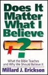 Does It Matter What I Believe?: What the Bible Teaches and Why We Should Believe It