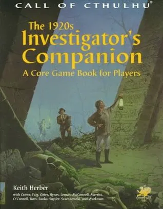 The 1920s Investigator's Companion: A Core Game Book for Players