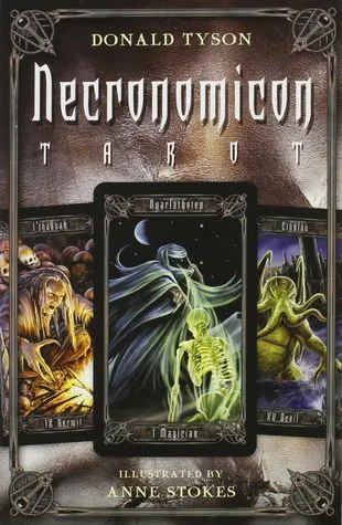 Necronomicon Tarot Cards Kit [With BookWith Tarot CardsWith Black Organdy Bag]