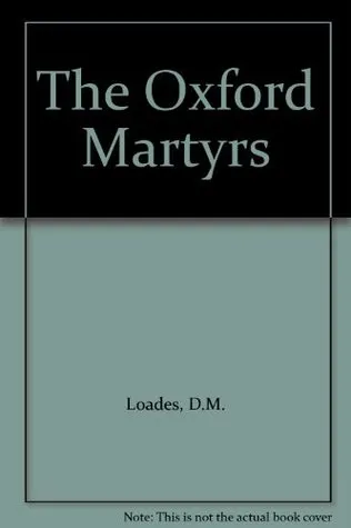 The Oxford Martyrs