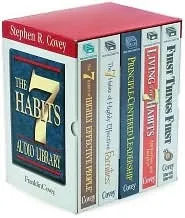 Stephen R. Covey Mixed: The 7 Habits of Highly Effective People, Living the 7 Habits, First Things First, Principle Centered Leadership, the 7 Habits of Highly Effective Families