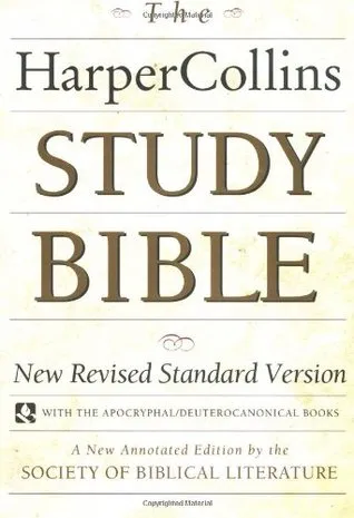 HarperCollins Study Bible-NRSV