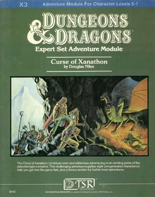 Curse of Xanathon: Dungeons and Dragons, Expert Set Adventure Module, No. X3