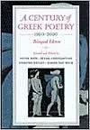 A Century of Greek Poetry: 1900-2000