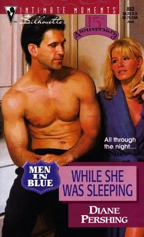 While She Was Sleeping (Men in Blue, #1)