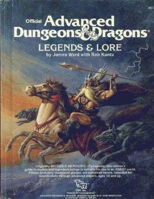 Advanced Dungeons and Dragons Legends and Lore