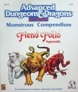 Monstrous Compendium: Fiend Folio Appendix