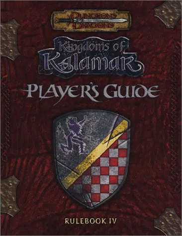 Player's Guide   Rulebook Iv (Dungeons & Dragons: Kingdoms Of Kalamar)