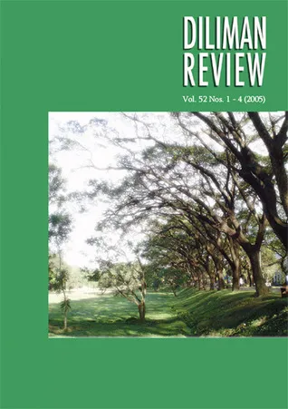 Diliman Review Vol. 52 Nos. 1-4 (2005)