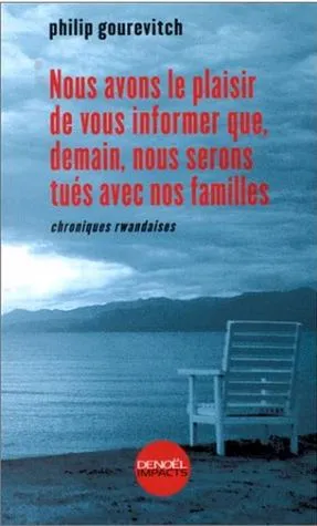 Nous avons le plaisir de vous informer que, demain, nous serons tués avec nos familles