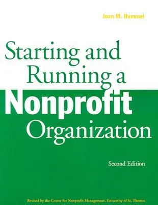 Starting and Running a Nonprofit Organization