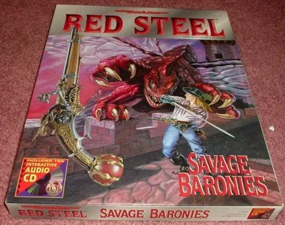 Savage Baronies/Book and CD and Full Color Poster Map (Advanced Dungeons & Dragons Red Steel)