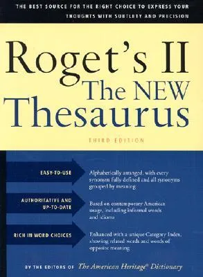 Roget's II: The New Thesaurus