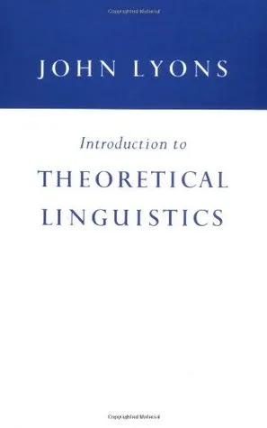 Introduction to Theoretical Linguistics