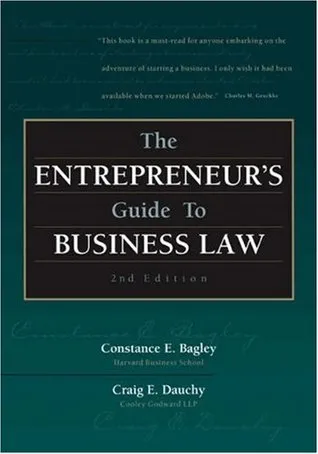 The Entrepreneur S Guide to Business Law