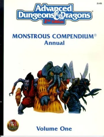 Monstrous Compendium Annual, Vol. 1 (Advanced Dungeons & Dragons, Accessory/2145