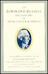 Dictionary of Mind, Matter & Morals