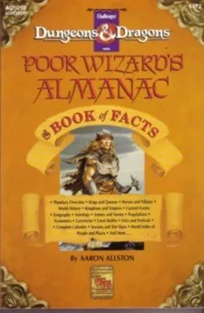 Poor Wizard's Almanac & Book of Facts (Dungeons & Dragon Challenger Series)