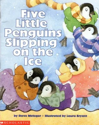 Five Little Penguins Slipping on the Ice