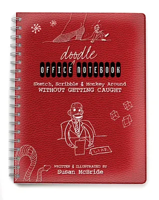 Office Doodle Notebook: Sketch, Scribble  Monkey Around Without Getting Caught